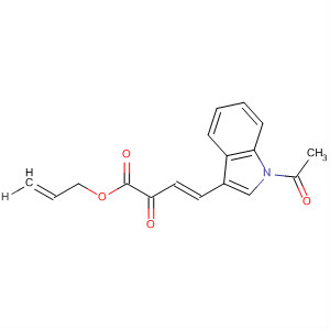 391244-02-3  3-Butenoic acid, 4-(1-acetyl-1H-indol-3-yl)-2-oxo-, 2-propenyl ester,(3E)-