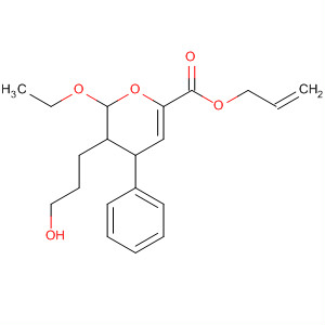 391244-42-1  2H-Pyran-6-carboxylic acid,2-ethoxy-3,4-dihydro-3-(3-hydroxypropyl)-4-phenyl-, 2-propenyl ester,(2R,3R,4S)-