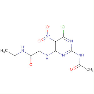 391248-92-3  Acetamide,2-[[2-(acetylamino)-6-chloro-5-nitro-4-pyrimidinyl]amino]-N-ethyl-