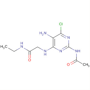 391248-93-4  Acetamide,2-[[2-(acetylamino)-5-amino-6-chloro-4-pyrimidinyl]amino]-N-ethyl-