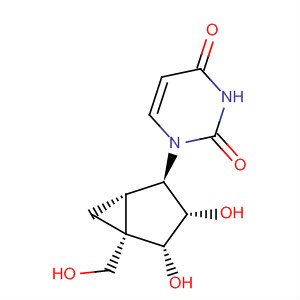 391267-62-2  2,4(1H,3H)-Pyrimidinedione,1-[(1S,2R,3S,4R,5S)-3,4-dihydroxy-5-(hydroxymethyl)bicyclo[3.1.0]hex-2-yl]-