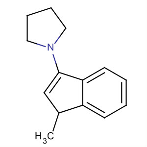 39157-66-9  Pyrrolidine, 1-(1-methyl-1H-inden-3-yl)-