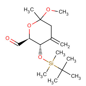 391611-33-9  2H-Pyran-2-carboxaldehyde,3-[[(1,1-dimethylethyl)dimethylsilyl]oxy]tetrahydro-6-methoxy-6-methyl-4-methylene-, (2S,3S,6S)-