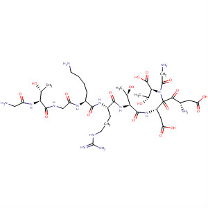 391618-12-5  L-Threonine,glycyl-L-threonylglycyl-L-lysyl-L-arginyl-L-threonyl-L-a-aspartyl-L-a-aspartylglycyl-