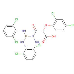 391619-03-7  Acetic acid, (2,4-dichlorophenoxy)-,2-[bis[(2,6-dichlorophenyl)amino]phosphinyl]hydrazide