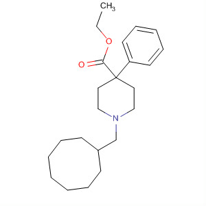 391623-93-1  4-Piperidinecarboxylic acid, 1-(cyclooctylmethyl)-4-phenyl-, ethyl ester