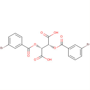 391624-90-1  Butanedioic acid, 2,3-bis[(3-bromobenzoyl)oxy]-, (2R,3R)-