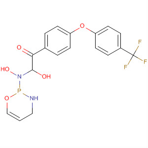 391642-43-6  2H-1,3,2-Oxazaphosphorine-3(4H)-acetamide,dihydro-N-hydroxy-2-[4-[4-(trifluoromethyl)phenoxy]phenyl]-, 2-oxide