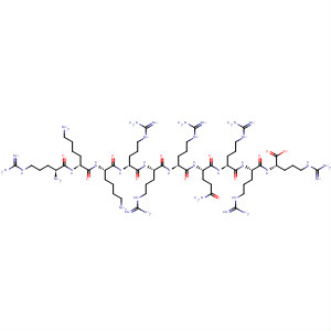 391652-72-5  L-Arginine,L-arginyl-L-lysyl-L-lysyl-L-arginyl-L-arginyl-L-arginyl-L-glutaminyl-L-arginyl-L-arginyl-