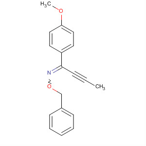 391663-52-8  2-Butyn-1-one, 1-(4-methoxyphenyl)-, O-(phenylmethyl)oxime