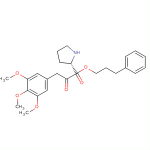 391669-38-8  L-Proline, 1-[(3,4,5-trimethoxyphenyl)acetyl]-, 3-phenylpropyl ester