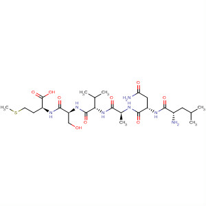 391671-07-1  L-Methionine, L-leucyl-L-asparaginyl-L-alanyl-L-valyl-L-seryl-