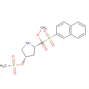 391671-90-2  L-Proline, 4-[(methylsulfonyl)oxy]-1-(2-naphthalenylsulfonyl)-, methylester, (4S)-