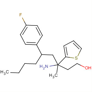 391676-77-0  2-Thiophenebutanol, b-amino-5-[5-(4-fluorophenyl)pentyl]-b-methyl-