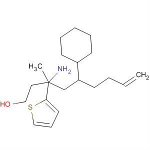 391676-90-7  2-Thiophenebutanol, b-amino-5-(5-cyclohexyl-1-pentenyl)-b-methyl-