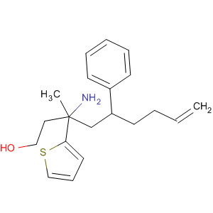 391676-91-8  2-Thiophenebutanol, b-amino-b-methyl-5-(5-phenyl-1-pentenyl)-