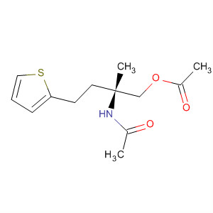 391678-18-5  Acetamide, N-[(1R)-1-[(acetyloxy)methyl]-1-methyl-3-(2-thienyl)propyl]-