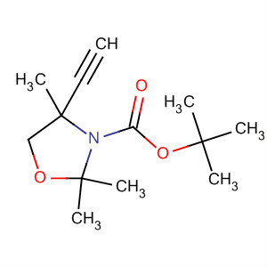 391678-34-5  3-Oxazolidinecarboxylic acid, 4-ethynyl-2,2,4-trimethyl-,1,1-dimethylethyl ester, (4S)-