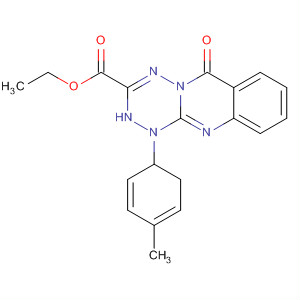 391679-10-0  2H-1,2,4,5-Tetrazino[6,1-b]quinazoline-3-carboxylic acid,1,6-dihydro-1-(4-methylphenyl)-6-oxo-, ethyl ester
