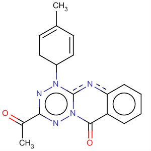 391679-12-2  6H-1,2,4,5-Tetrazino[6,1-b]quinazolin-6-one,3-acetyl-1,2-dihydro-1-(4-methylphenyl)-