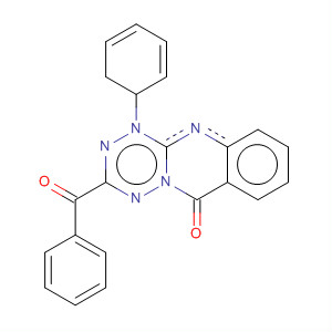 391679-14-4  6H-1,2,4,5-Tetrazino[6,1-b]quinazolin-6-one,3-benzoyl-1,2-dihydro-1-phenyl-