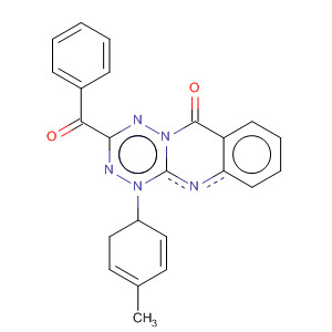391679-15-5  6H-1,2,4,5-Tetrazino[6,1-b]quinazolin-6-one,3-benzoyl-1,2-dihydro-1-(4-methylphenyl)-