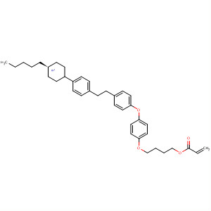 391684-22-3  2-Propenoic acid,4-[4-[4-[2-[4-(trans-4-pentylcyclohexyl)phenyl]ethyl]phenoxy]phenoxy]butyl ester