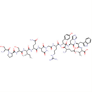 391860-09-6  L-Valine,L-seryl-L-prolyl-L-seryl-L-isoleucyl-L-glutaminyl-L-asparaginylglycyl-L-arginyl-L-a-glutamyl-L-tyrosyl-L-histidyl-L-tryptophyl-