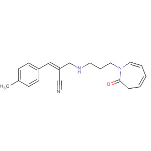 391864-46-3  2-Propenenitrile,2-[[[3-(hexahydro-2-oxo-1H-azepin-1-yl)propyl]amino]methyl]-3-(4-methylphenyl)-, (2Z)-