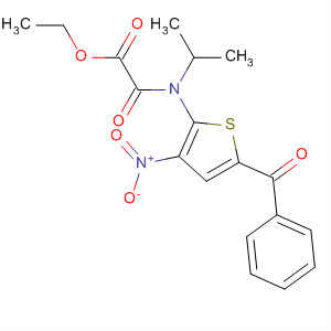 391864-89-4  Acetic acid, [(5-benzoyl-3-nitro-2-thienyl)(1-methylethyl)amino]oxo-,ethyl ester