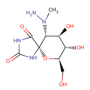 391870-16-9  6-Oxa-1,3-diazaspiro[4.5]decane-2,4-dione,8,9-dihydroxy-7-(hydroxymethyl)-10-(2-methylhydrazino)-,(5S,7R,8S,9R,10R)-