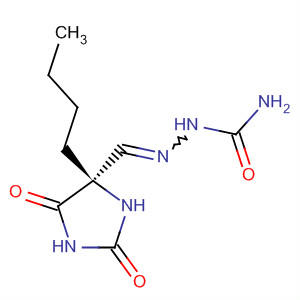 391871-65-1  Hydrazinecarboxamide,2-[[(4S)-4-butyl-2,5-dioxo-4-imidazolidinyl]methylene]-