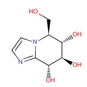 391871-74-2  Imidazo[1,2-a]pyridine-6,7,8-triol, 5,6,7,8-tetrahydro-5-(hydroxymethyl)-,(5S,6S,7R,8R)-
