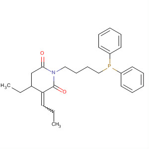391877-62-6  2,6-Piperidinedione,1-[4-(diphenylphosphinyl)butyl]-4-ethyl-3-propylidene-