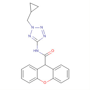 391880-98-1  9H-Xanthene-9-carboxamide,N-[2-(cyclopropylmethyl)-2H-tetrazol-5-yl]-