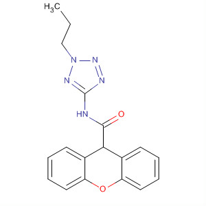 391881-08-6  9H-Xanthene-9-carboxamide, N-(2-propyl-2H-tetrazol-5-yl)-