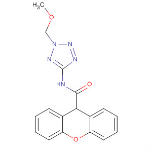 391881-11-1  9H-Xanthene-9-carboxamide, N-[2-(methoxymethyl)-2H-tetrazol-5-yl]-