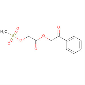 391888-69-0  Acetic acid, [(methylsulfonyl)oxy]-, 2-oxo-2-phenylethyl ester