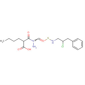 391891-02-4  Hexanoic acid,2-[[(2-chloro-3-phenylpropyl)amino]thioxomethyl]hydrazide