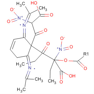 391894-59-0  Propanoic acid,3,3'-[1,3-phenylenebis[(1-methylethylidene)imino]]bis[2-nitro-3-oxo-,diethyl ester