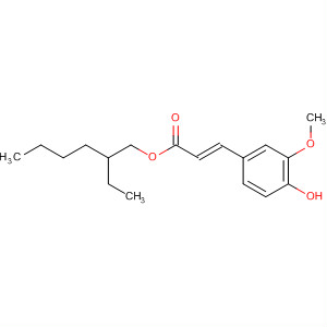 391900-25-7  2-Propenoic acid, 3-(4-hydroxy-3-methoxyphenyl)-, 2-ethylhexyl ester,(2E)-