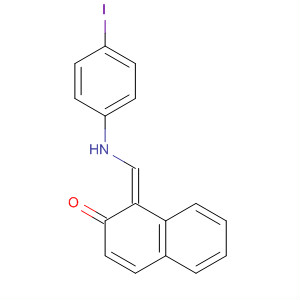 391902-44-6  2(1H)-Naphthalenone, 1-[[(4-iodophenyl)amino]methylene]-, (1Z)-
