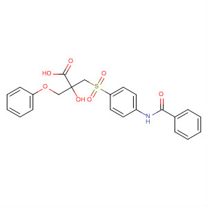 391903-68-7  Propanoic acid,3-[[4-(benzoylamino)phenyl]sulfonyl]-2-hydroxy-2-(phenoxymethyl)-
