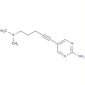 391912-97-3  2-Pyrimidinamine, 5-[5-(dimethylamino)-1-pentynyl]-