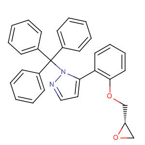 391926-28-6  1H-Pyrazole, 5-[2-[(2S)-oxiranylmethoxy]phenyl]-1-(triphenylmethyl)-