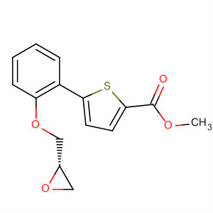391926-62-8  2-Thiophenecarboxylic acid, 5-[2-[(2S)-oxiranylmethoxy]phenyl]-, methylester