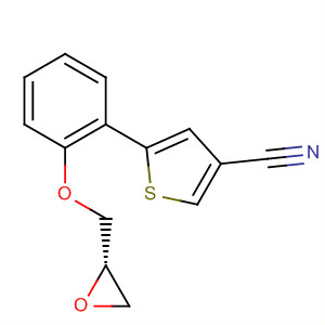 391926-67-3  3-Thiophenecarbonitrile, 5-[2-[(2S)-oxiranylmethoxy]phenyl]-