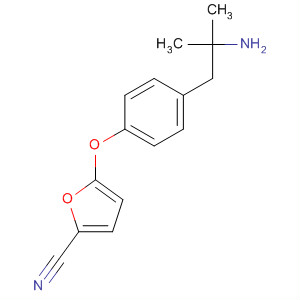 391927-88-1  2-Furancarbonitrile, 5-[4-(2-amino-2-methylpropyl)phenoxy]-