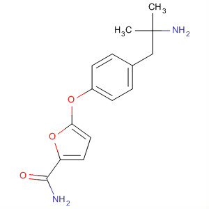 391927-89-2  2-Furancarboxamide, 5-[4-(2-amino-2-methylpropyl)phenoxy]-