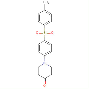 391935-10-7  4-Piperidinone, 1-[4-[(4-methylphenyl)sulfonyl]phenyl]-